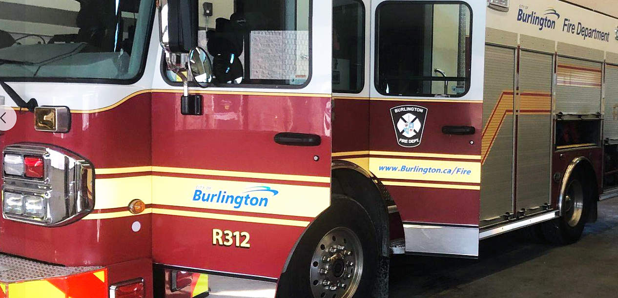 Burlington rescue trapped man