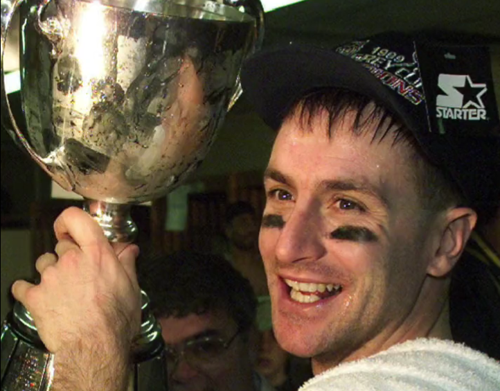 Darren Flutie won a Grey Cup with the Hamilton-Tiger Cats in 1999. COURTESY OF HAMILTON TIGER-CATS VIA TWITTER