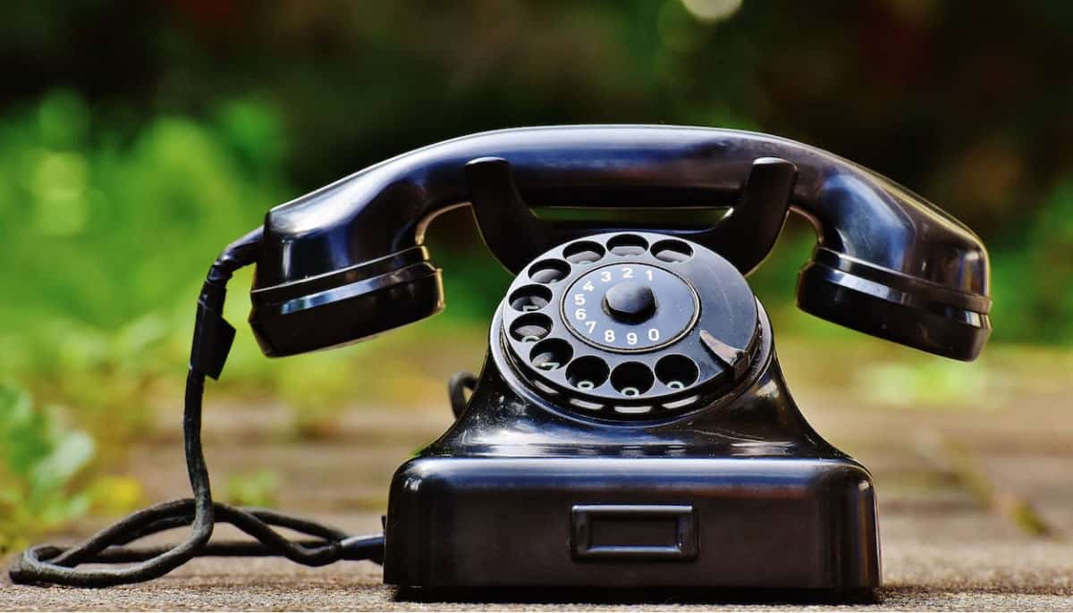 phone telephone old survey