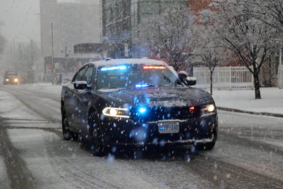 Hamilton Police winter