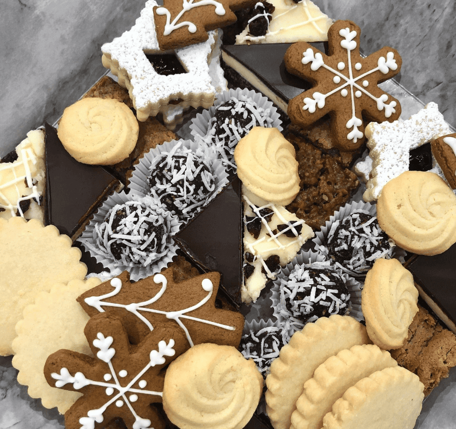 Batches Bake Shop bakery cookies holidays festive goods