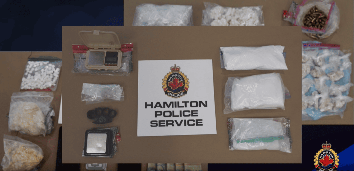 Hamilton police drugs illicit drugs seizure Burlington
