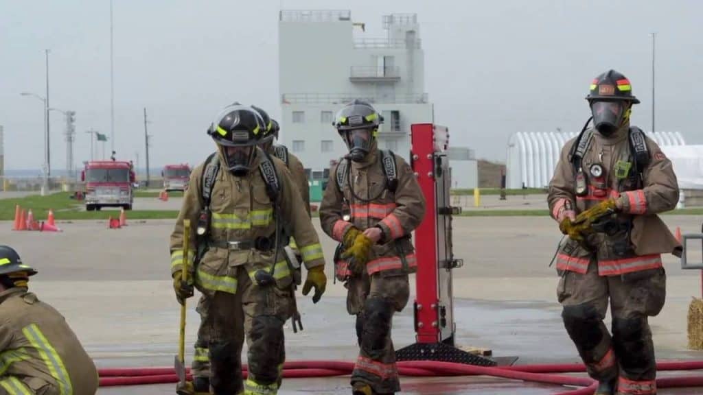 New Mississauga firefighter recruits on the job