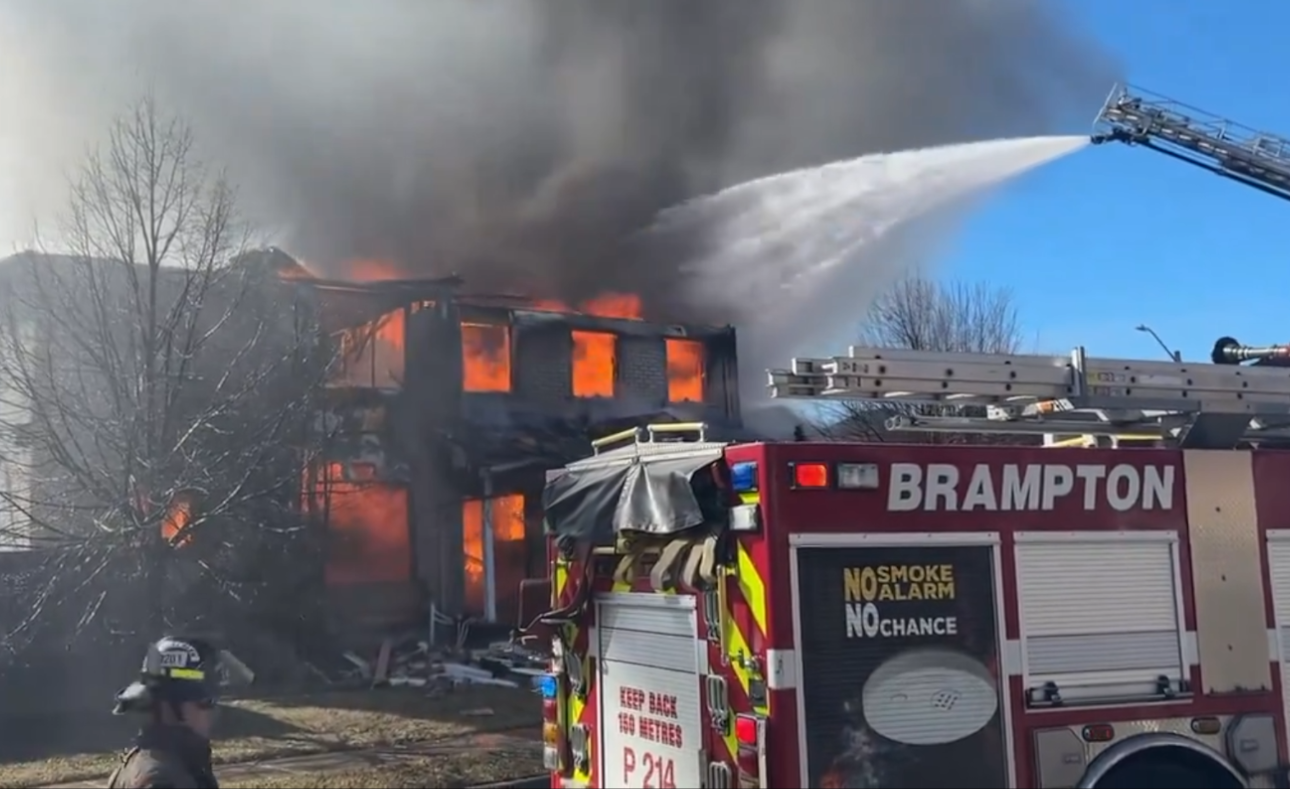 brampton house fire three dead