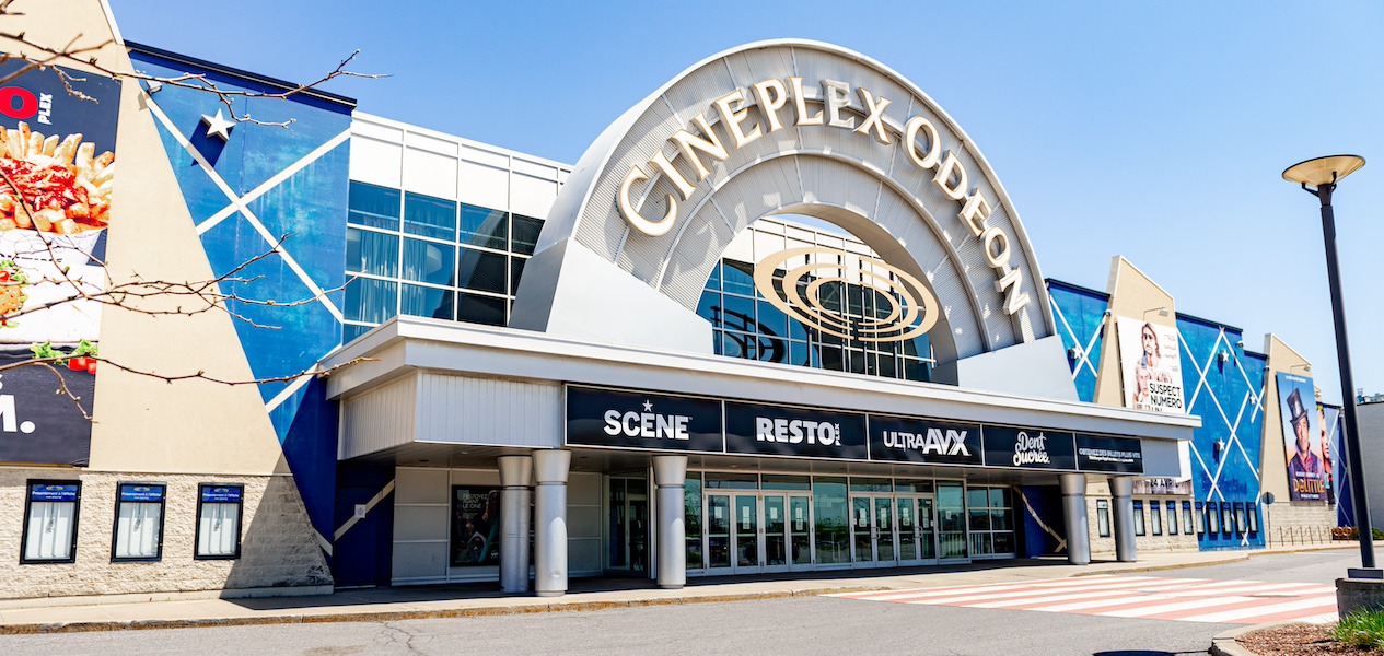 Cineplex movie theatre