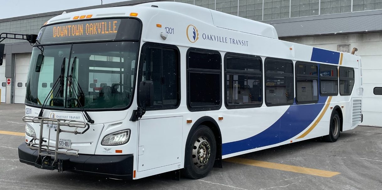 Oakville transit bus future plan